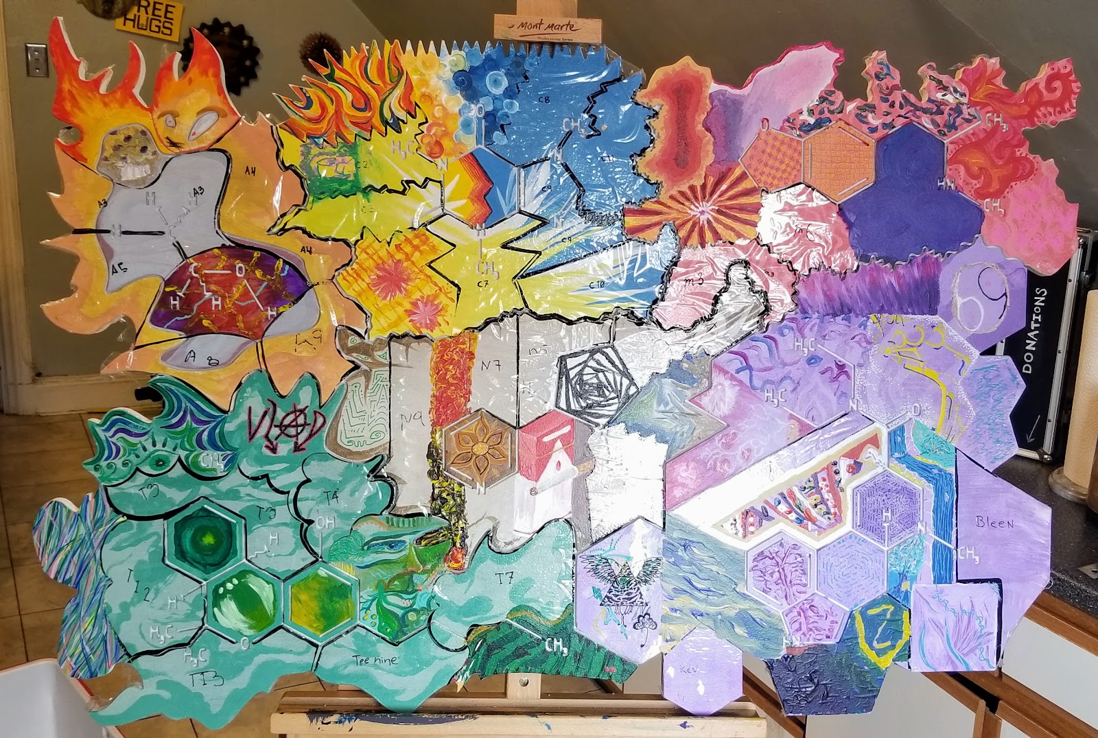 The Collaboration - Process photo