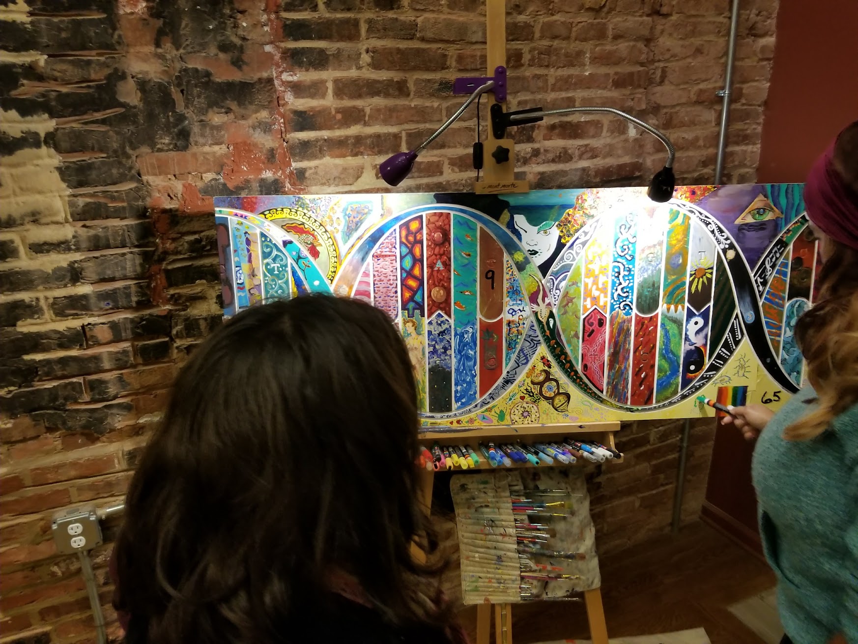The Collaboration - Process photo