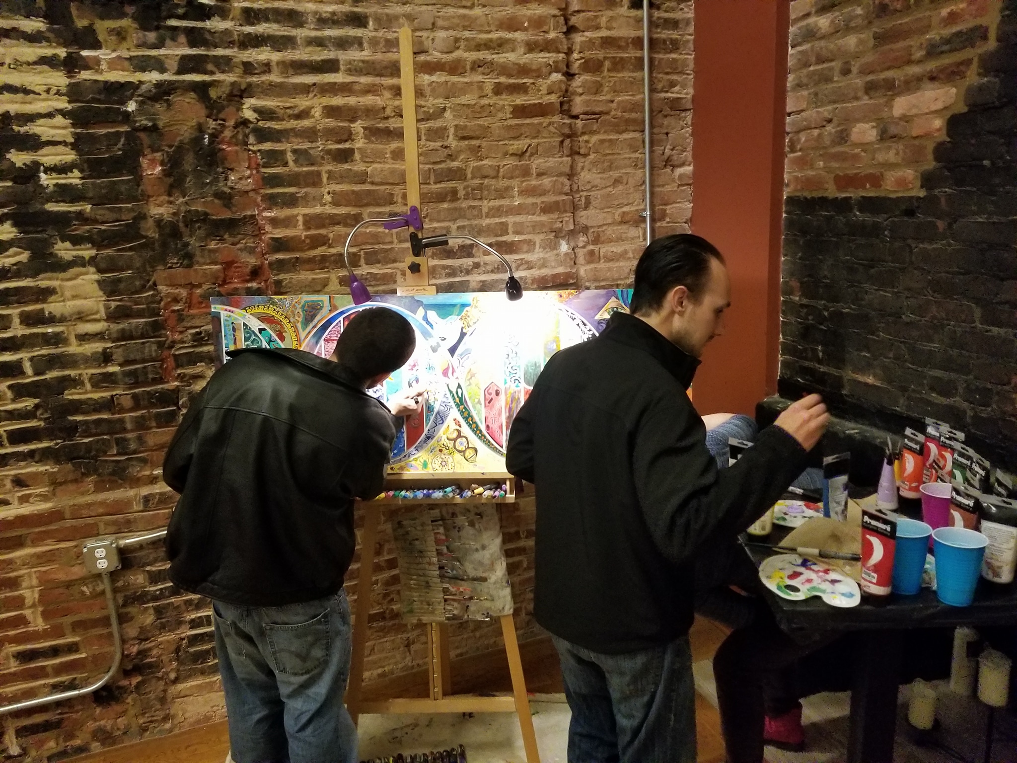 The Collaboration - Process photo