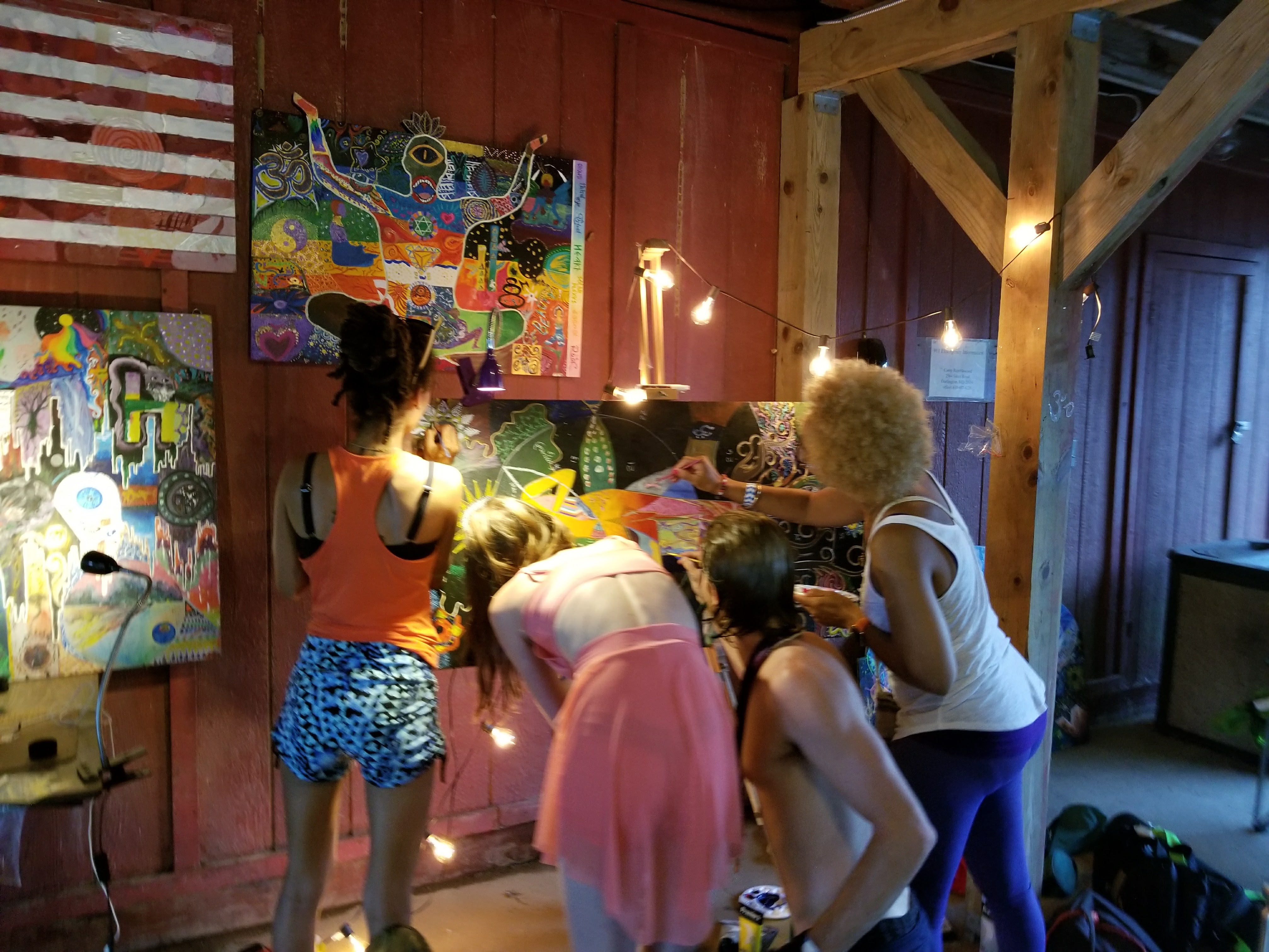 The Collaboration - Process photo