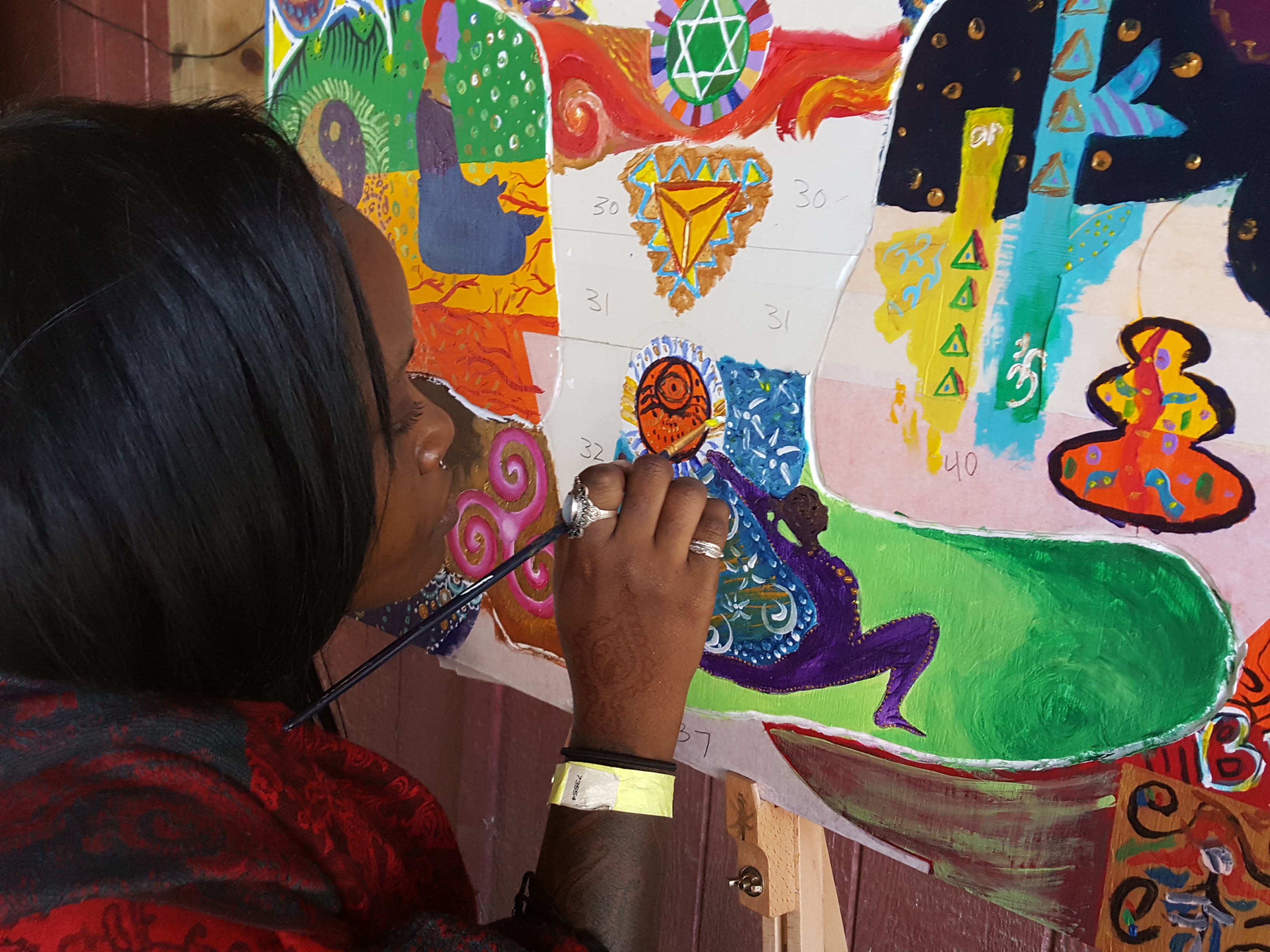 The Collaboration - Process photo