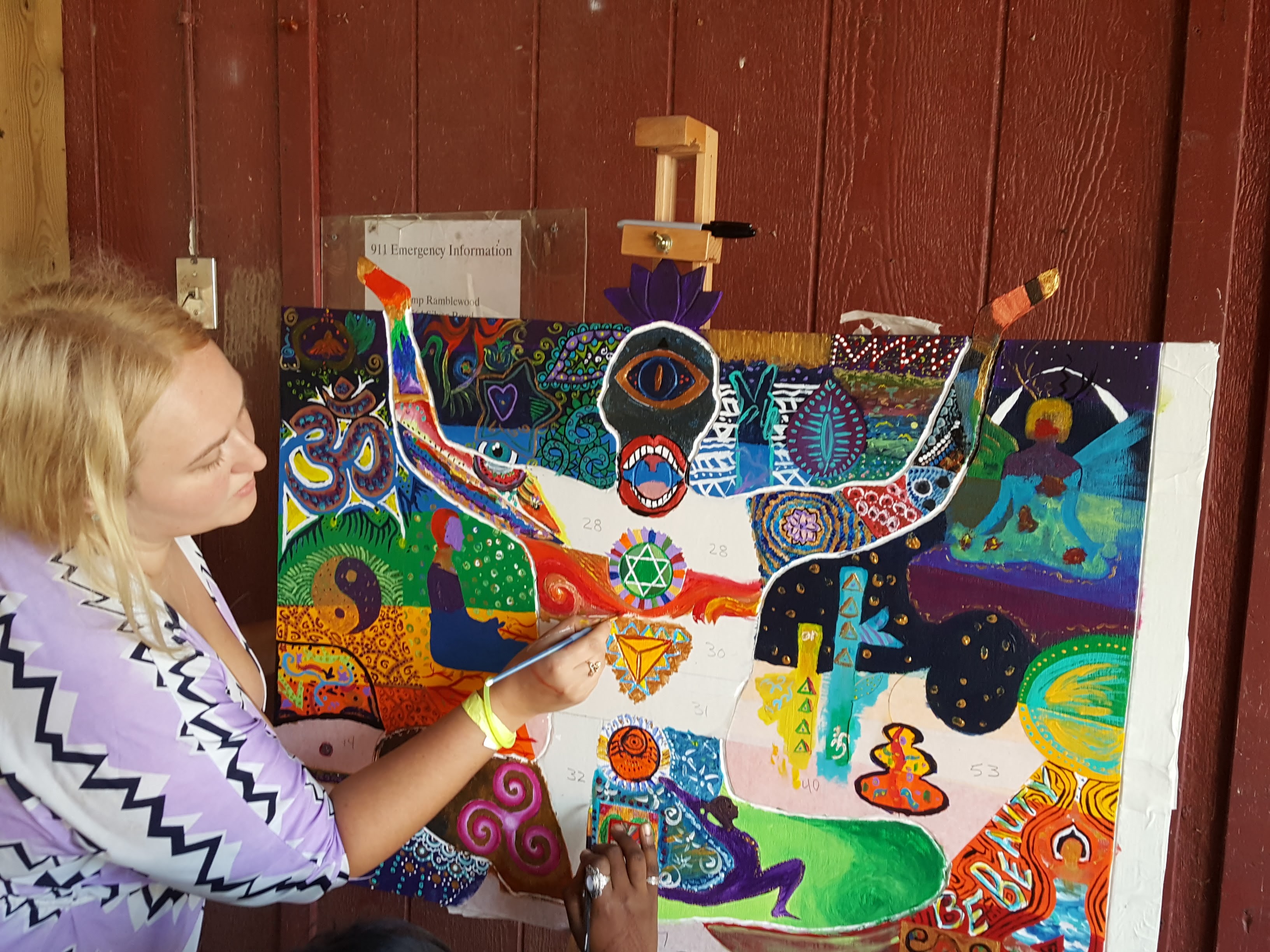 The Collaboration - Process photo